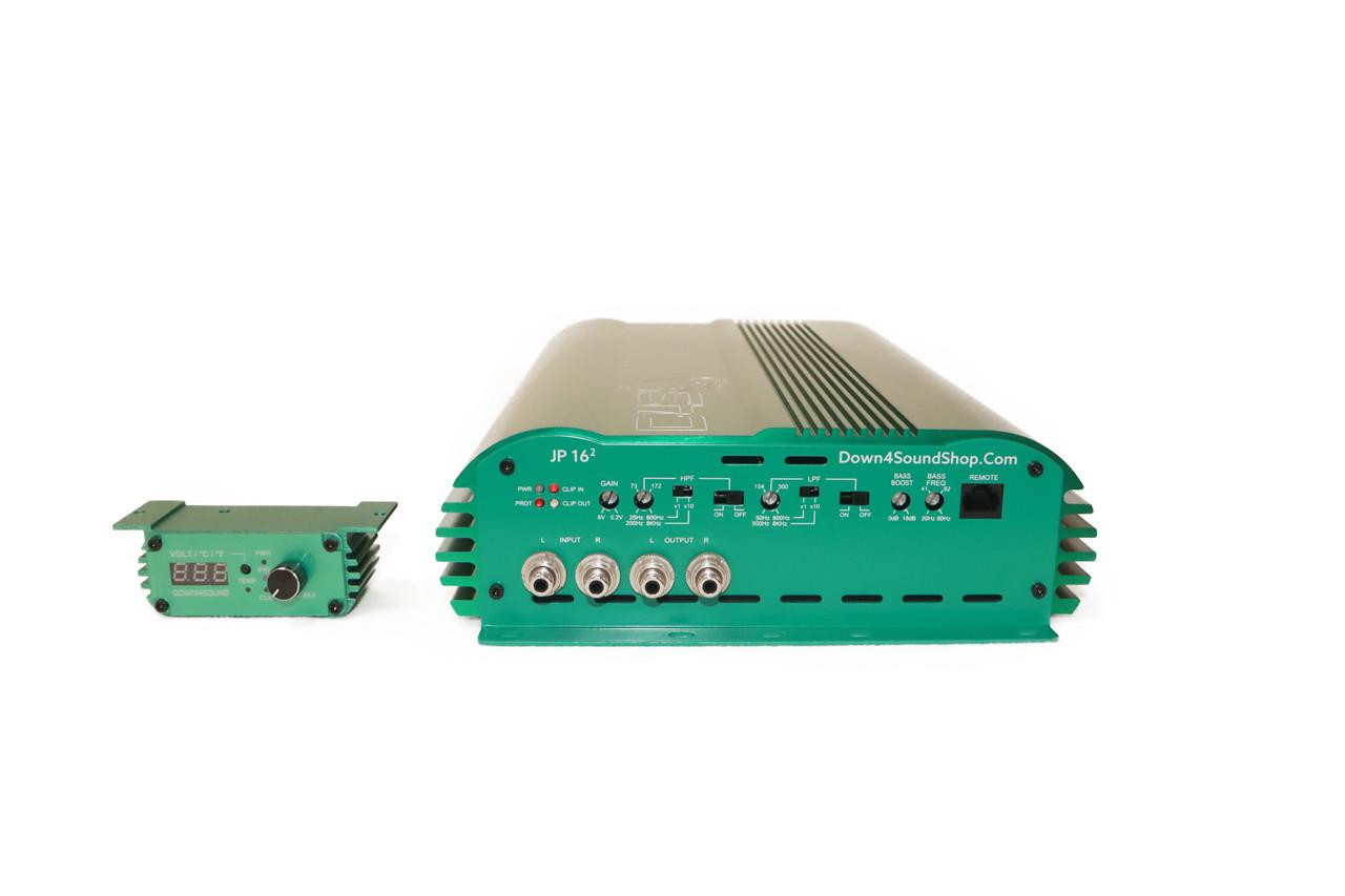DOWN4SOUND | JP16.2 TEAL | 3200W RMS | 2 CHANNEL AMPLIFIER