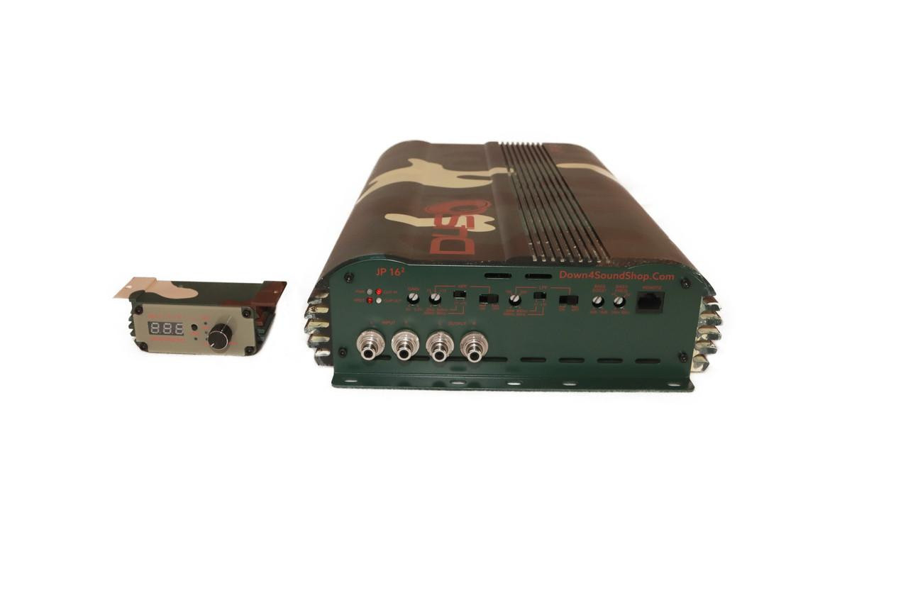 DOWN4SOUND | JP16.2 CAMO | 3200W RMS | 2 CHANNEL AMPLIFIER
