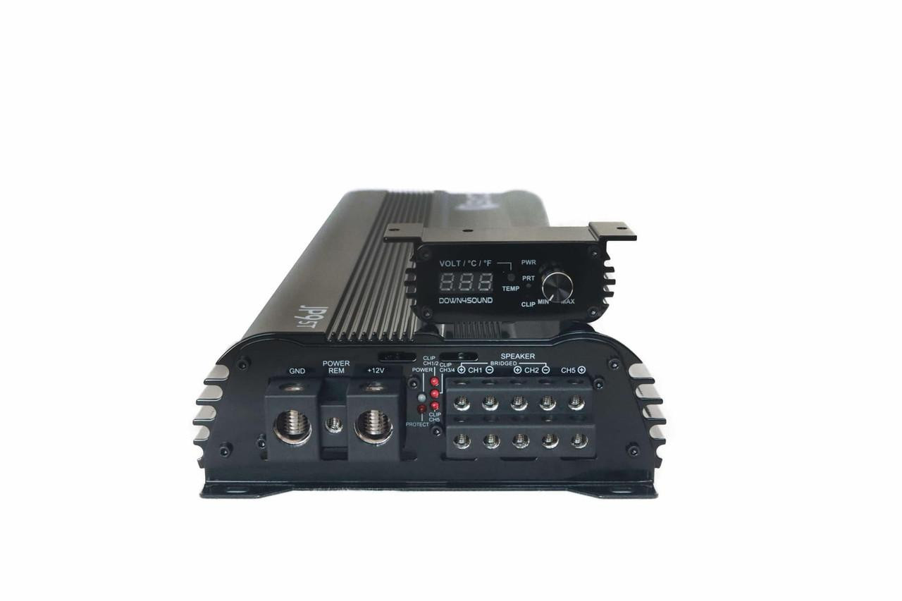 DOWN4SOUND | JP95T BLACK GLOSS | 1500W RMS | 5 CHANNEL AMPLIFIER