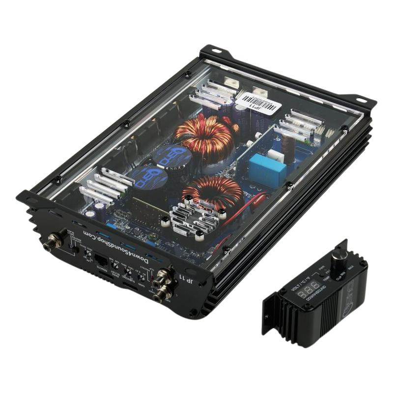 DOWN4SOUND | JP11 BLACK GLOSS | 1100W RMS AMPLIFIER - Down4Sound Shop