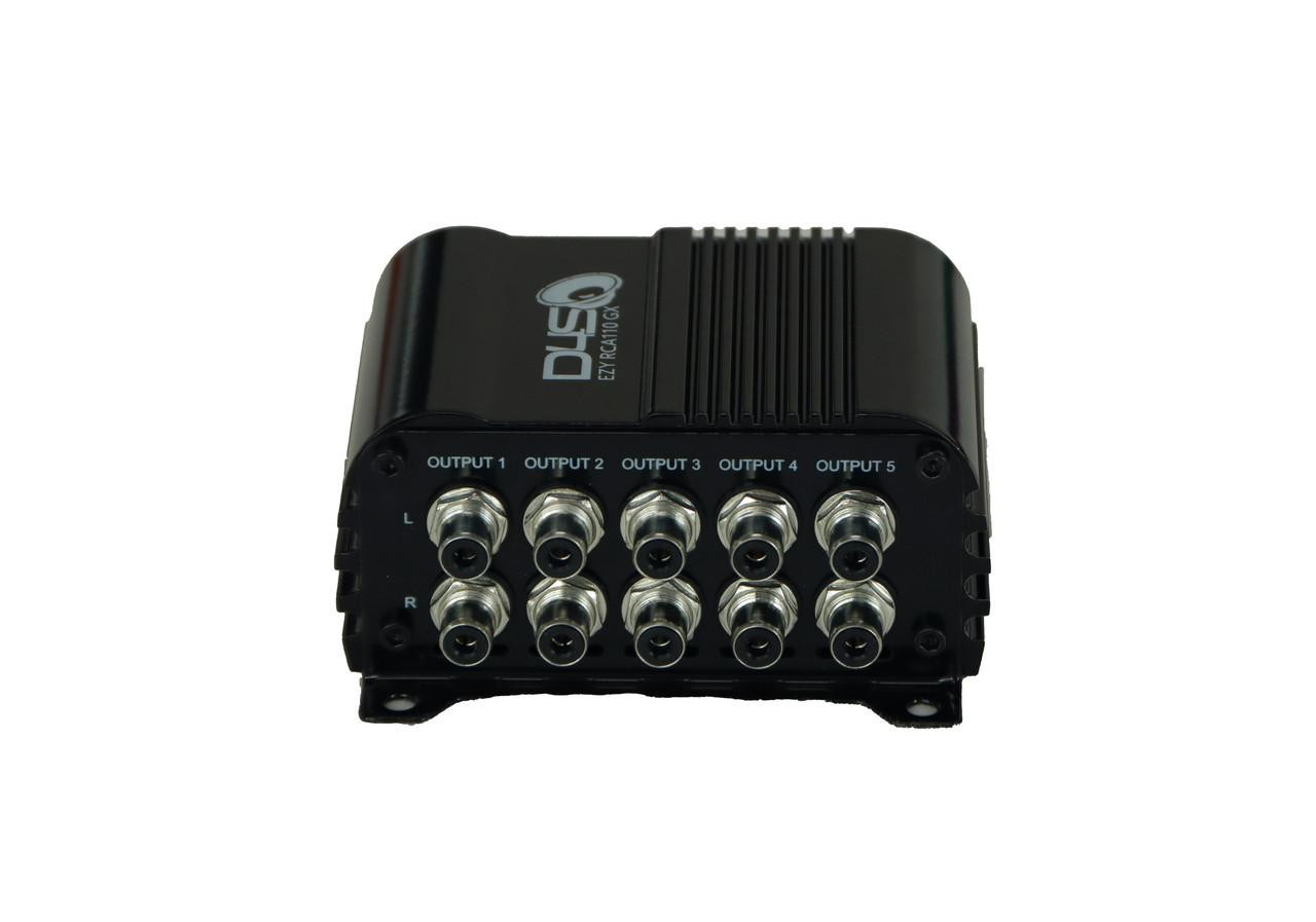 DOWN4SOUND | EZY RCA110GX - BLACK GLOSS - POWER RCA DISTRIBUTION