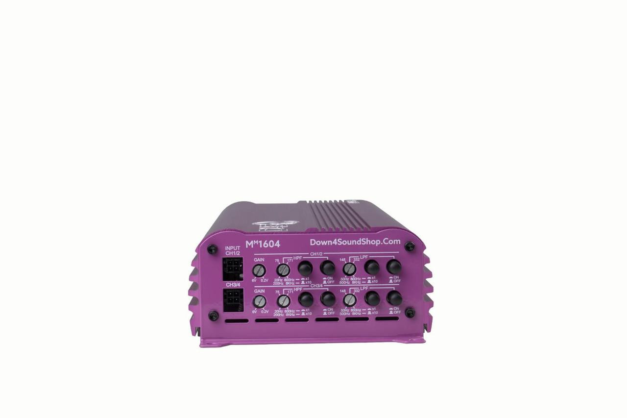 DOWN4SOUND | MM1604 (MINI MAXX) - PURPLE | 600W RMS MINI | 4