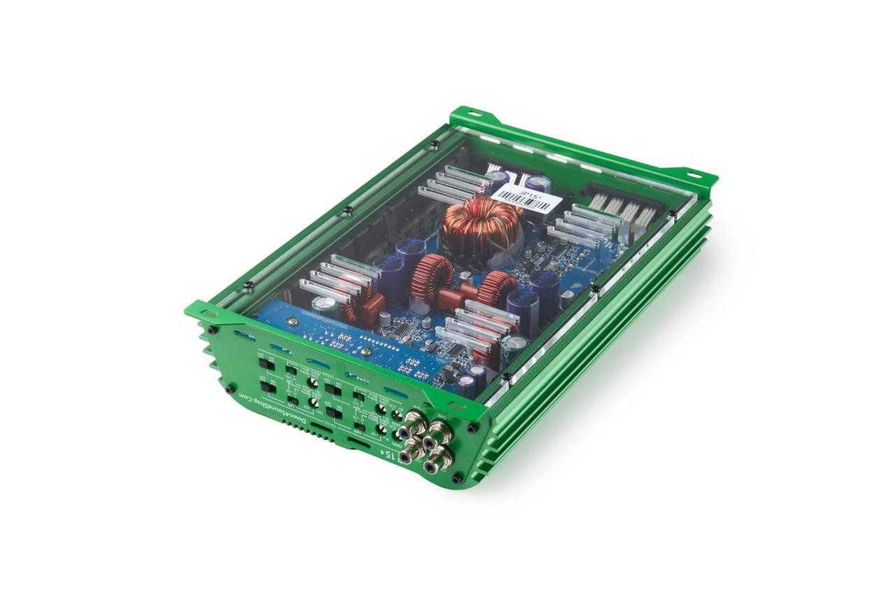 DOWN4SOUND | JP154 - GREEN | 1000W RMS | 4 CHANNEL CAR AUDIO