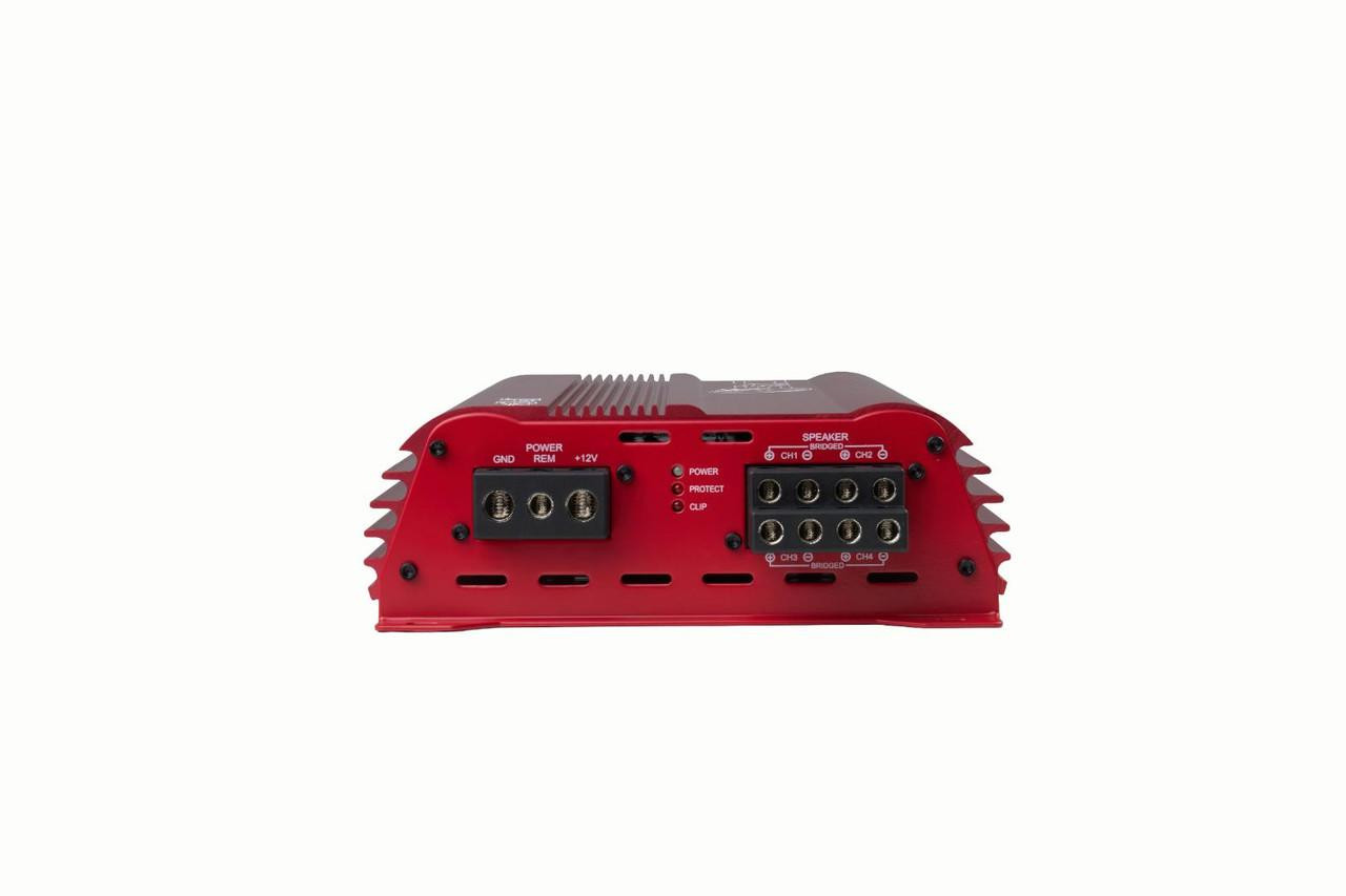 DOWN4SOUND | JP154 - RED | 1000W RMS | 4 CHANNEL CAR AUDIO