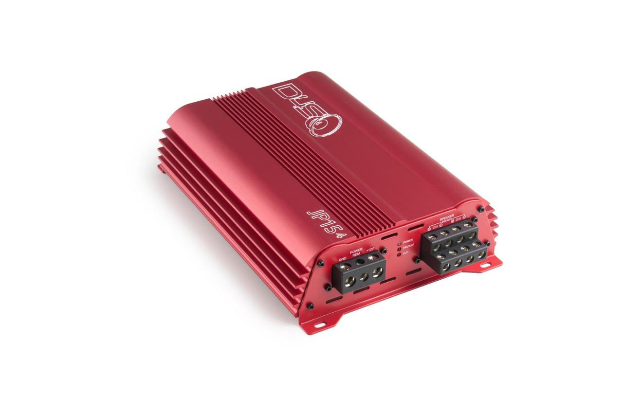 DOWN4SOUND | JP154 - RED | 1000W RMS | 4 CHANNEL CAR AUDIO