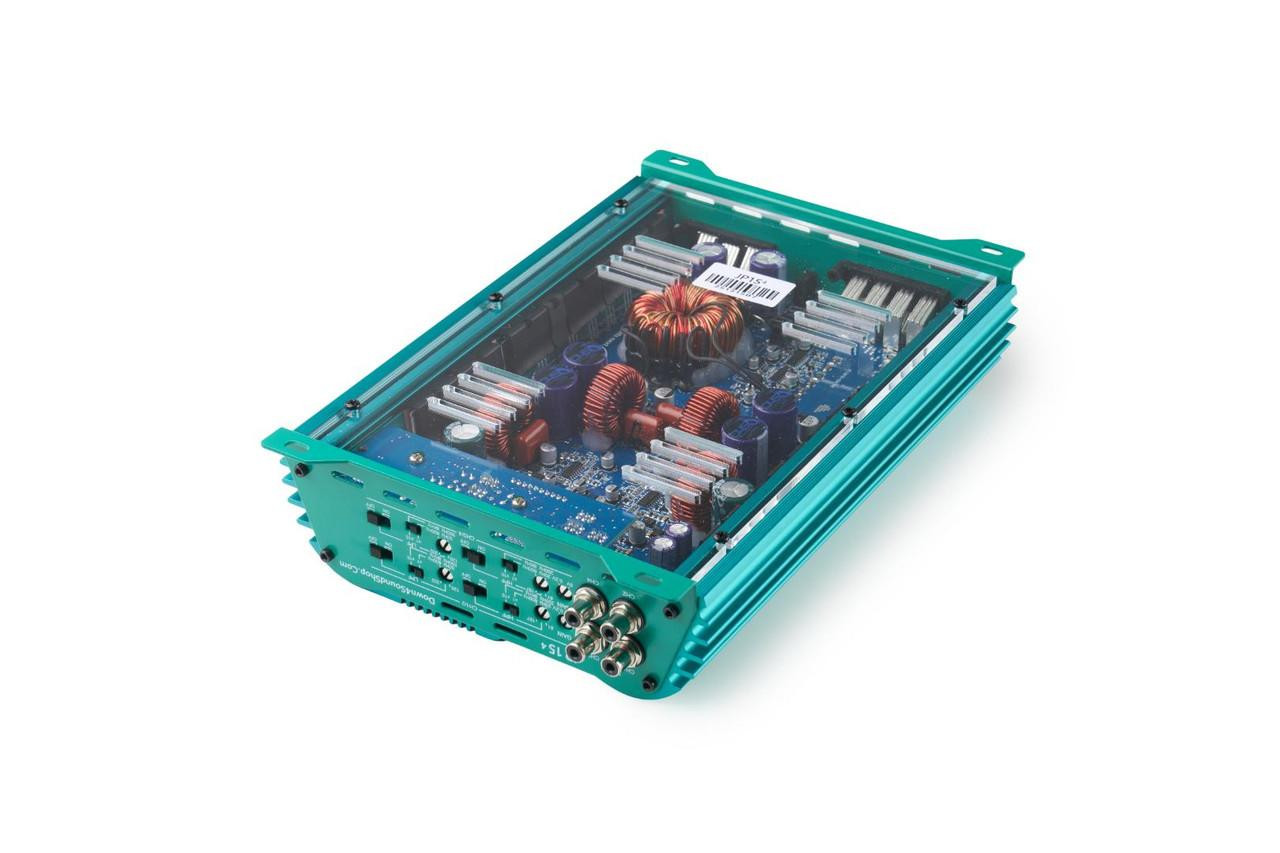 DOWN4SOUND | JP154 - TEAL | 1000W RMS | 4 CHANNEL CAR AUDIO
