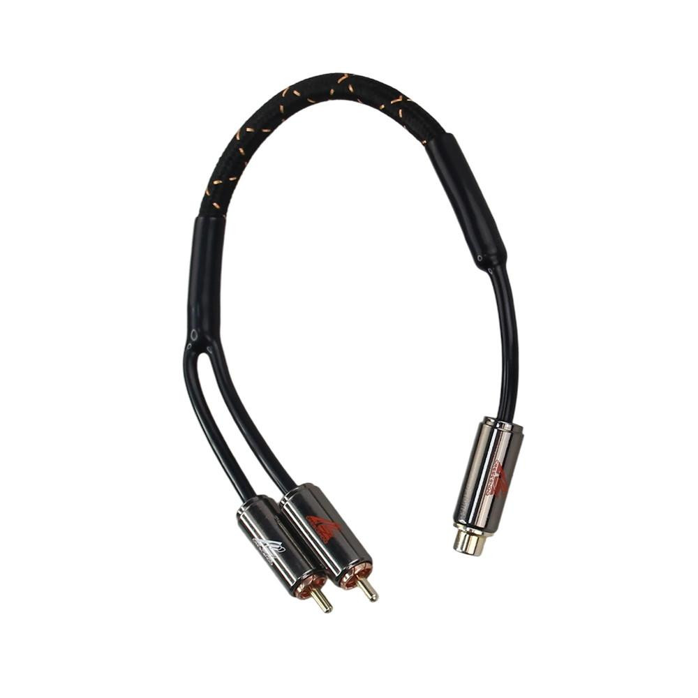 ChorusConnects Audiophile Grade 2channel RCA Y-Splitter