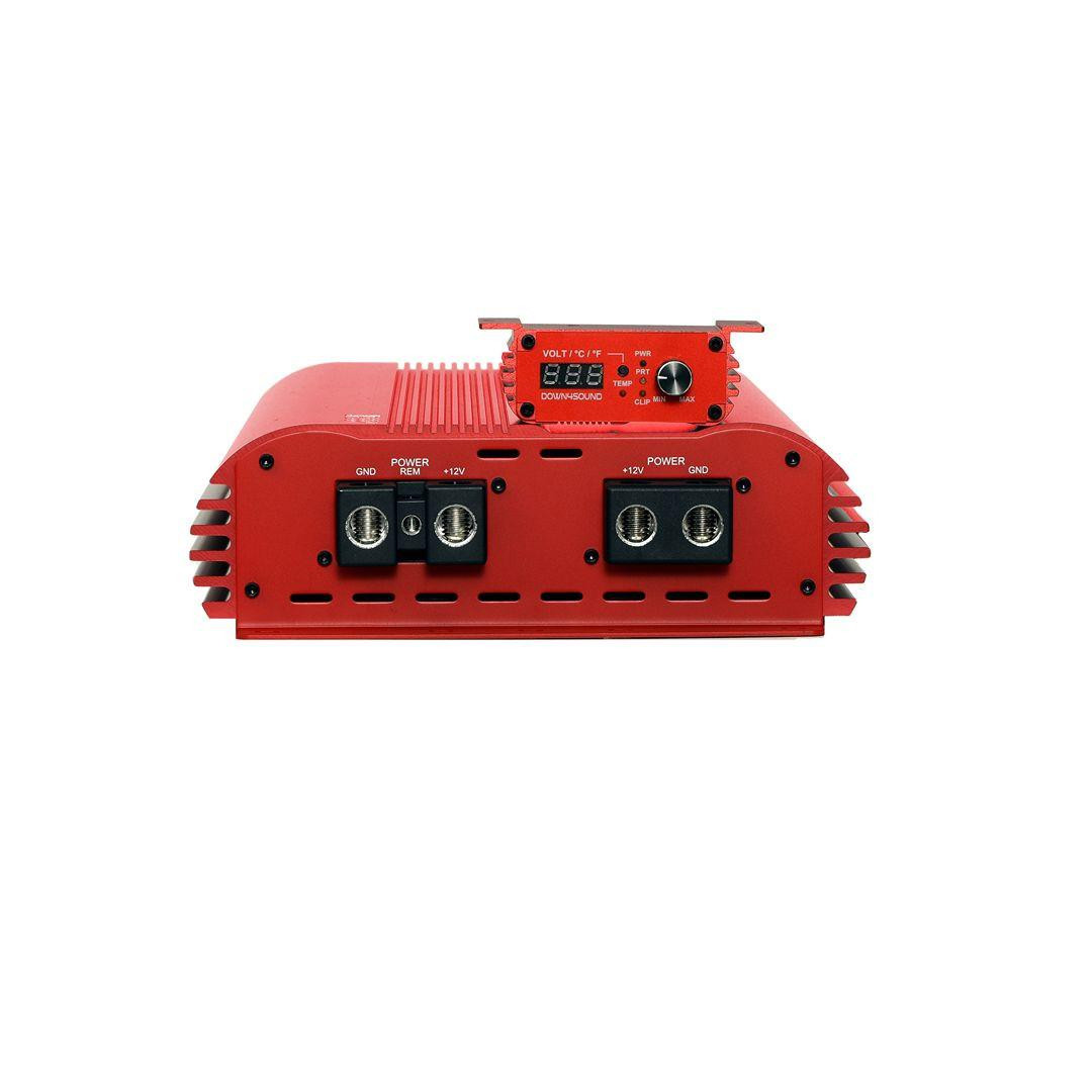 DOWN4SOUND | JP33 V2 RED | 3300W RMS AMPLIFIER - Down4Sound Shop
