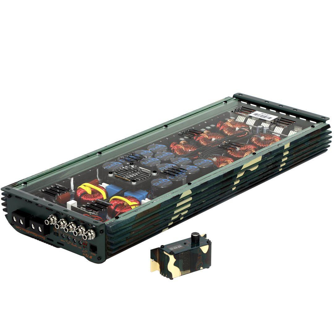 DOWN4SOUND | JP73 V2 CAMO | 7300W RMS AMPLIFIER - Down4Sound Shop