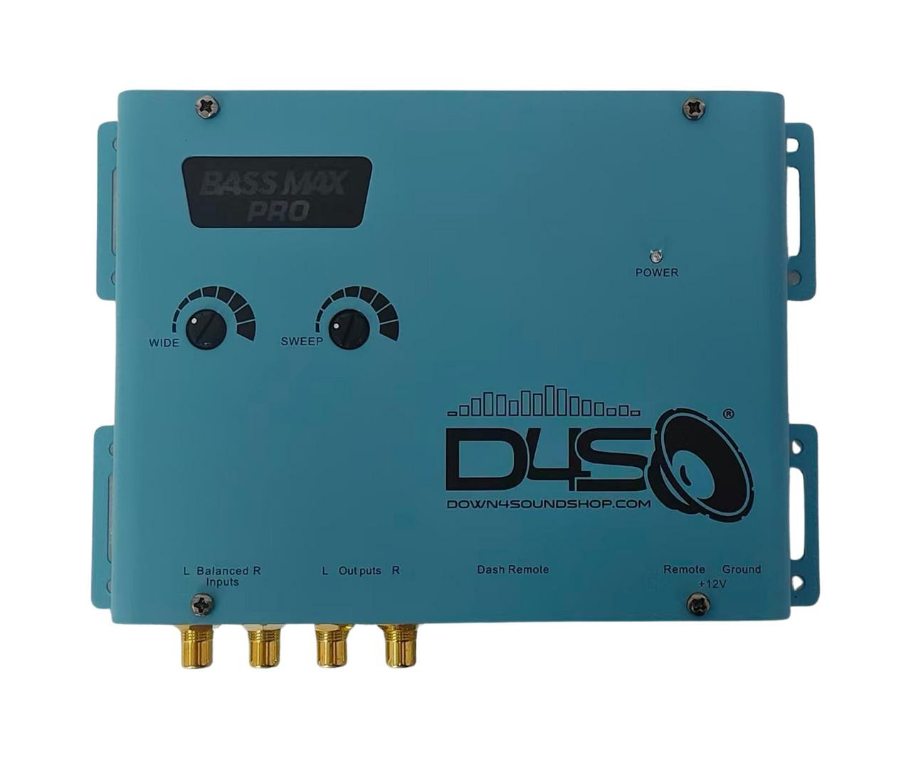 DOWN4SOUND | BASS MAX PRO |BLUE| BASS RESTORATION PROCESSOR