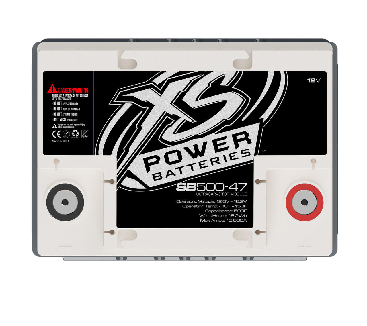 XS POWER | SB500-47 - 12V SUPER CAPACITOR BANK GROUP 47 MAX POWER