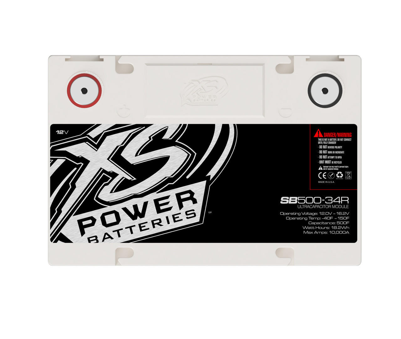 XS POWER | SB500-34R - 12V SUPER CAPACITOR BANK GROUP 34R MAX