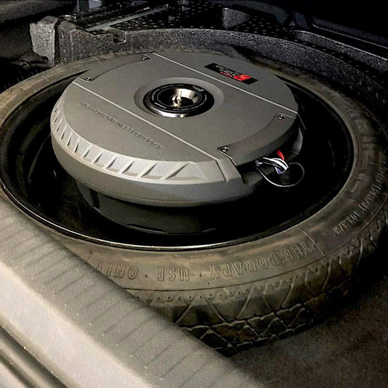 cerwin vega spare tire subwoofer