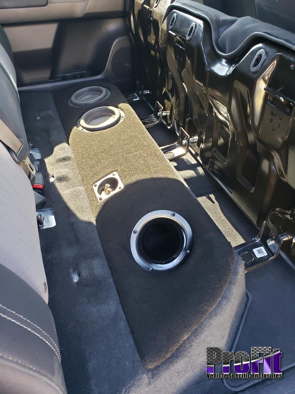 tacoma subwoofer under seat