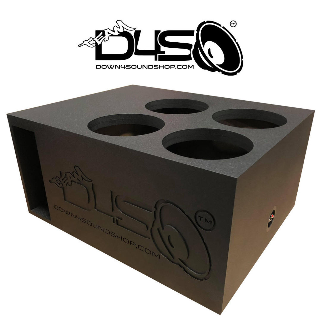 Upgrade Your Car Audio with Quad 10 Ported Sub Box - by