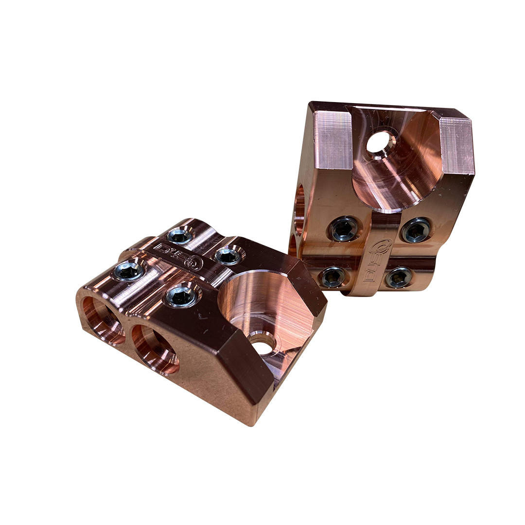 DOWN4SOUND | 4 SPOT - COPPER D4S BATTERY DISTRO BLOCK - 1/0 AWG