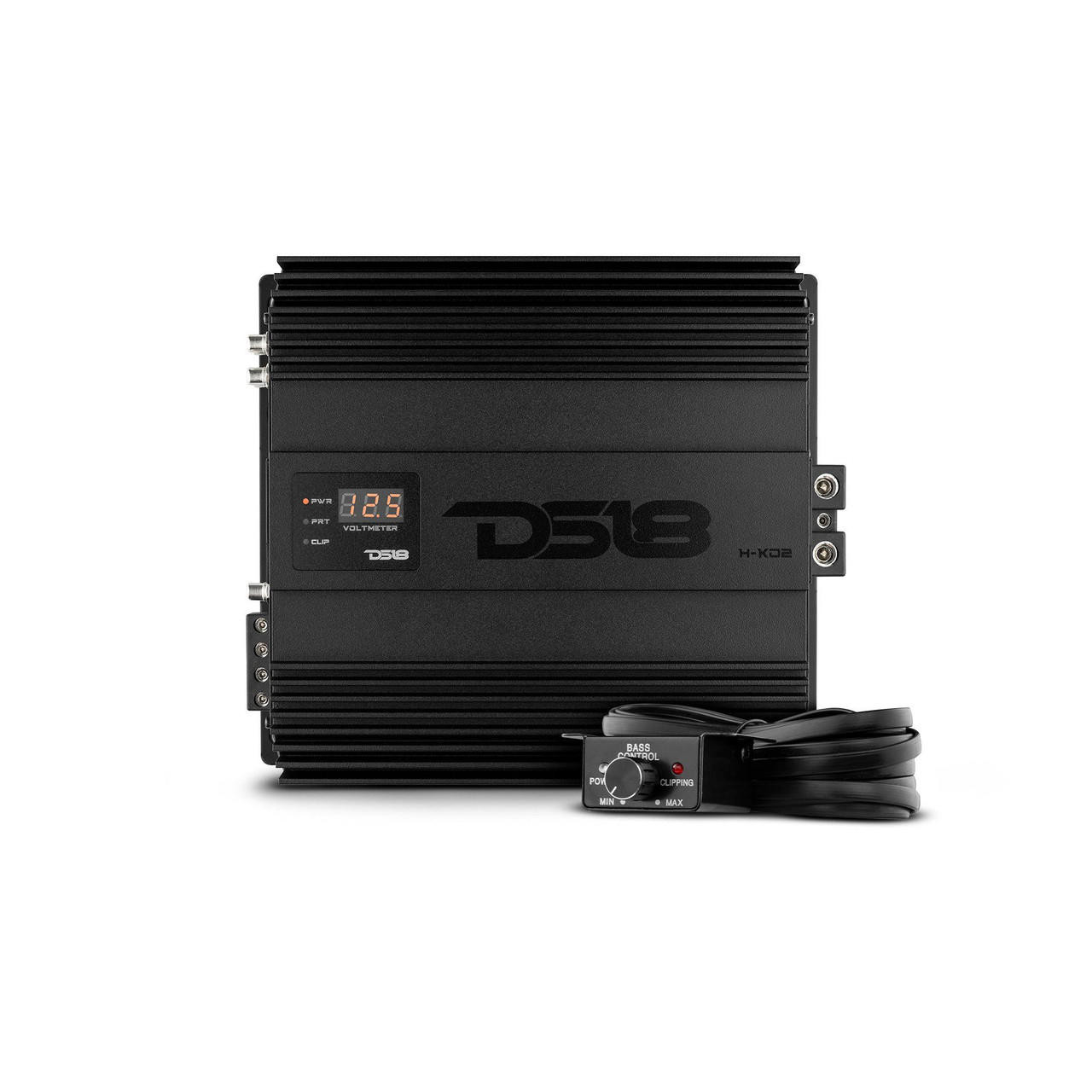 DS18 H-KO2 HOOLIGAN SPL 1-Channel Monoblock Car Amplifier