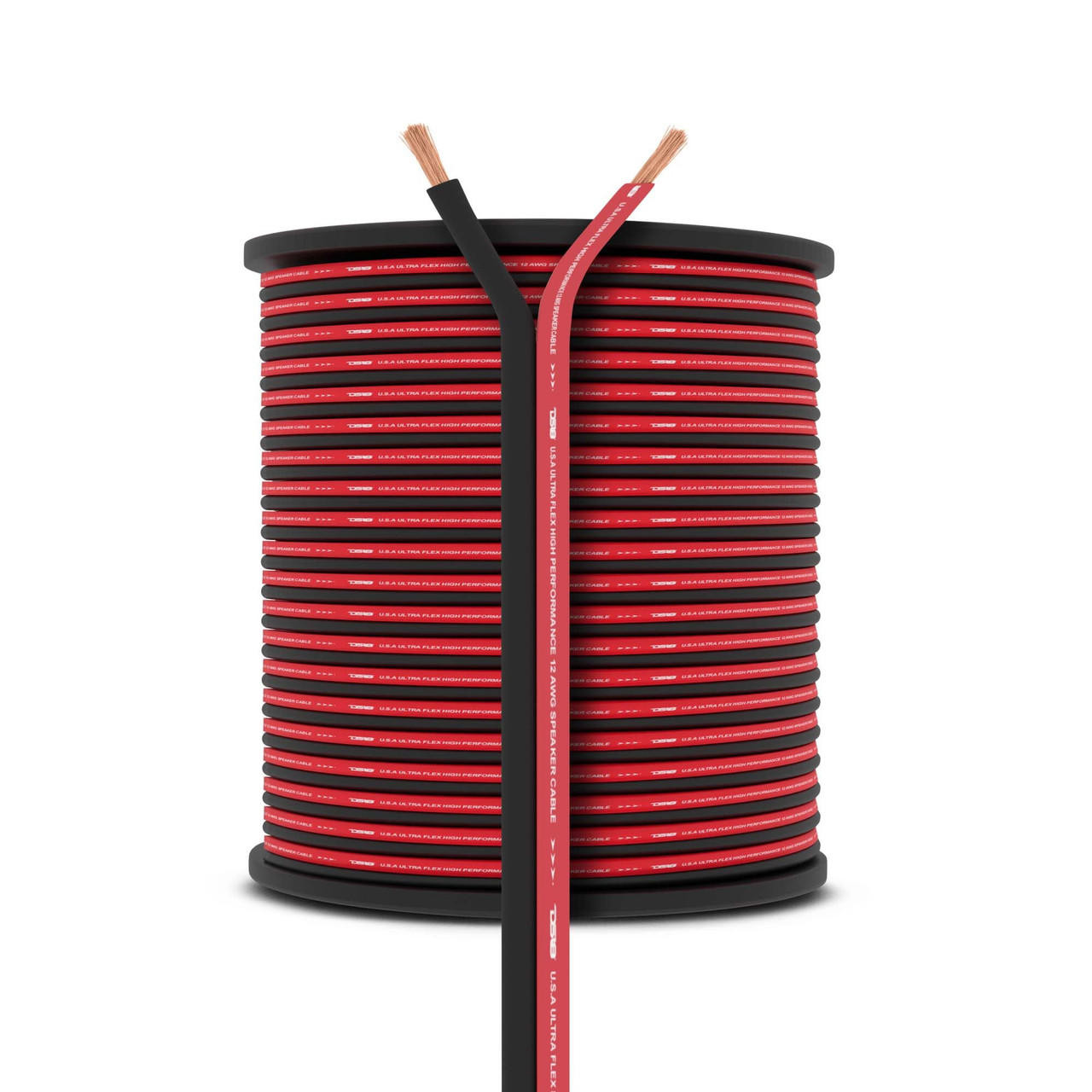 DS18 SW-12GA-500RB 12-GA Speaker Wire 500 Feet Red