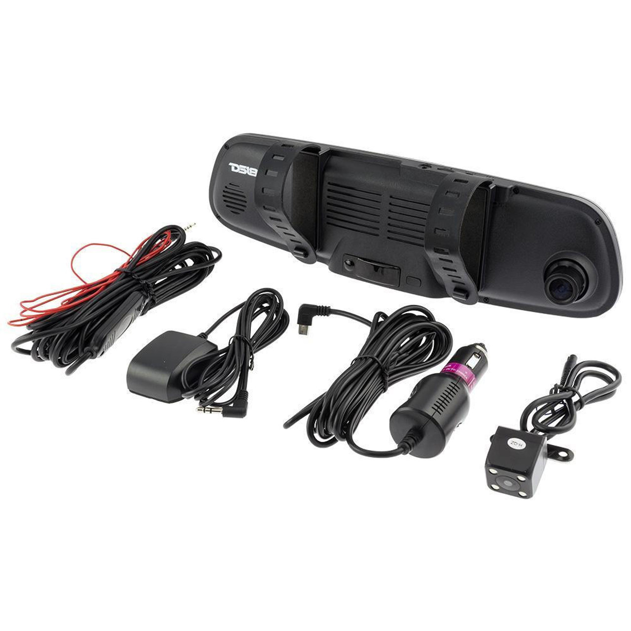 10 Full touch screen dash cams Android rearview mirror 4 cameras