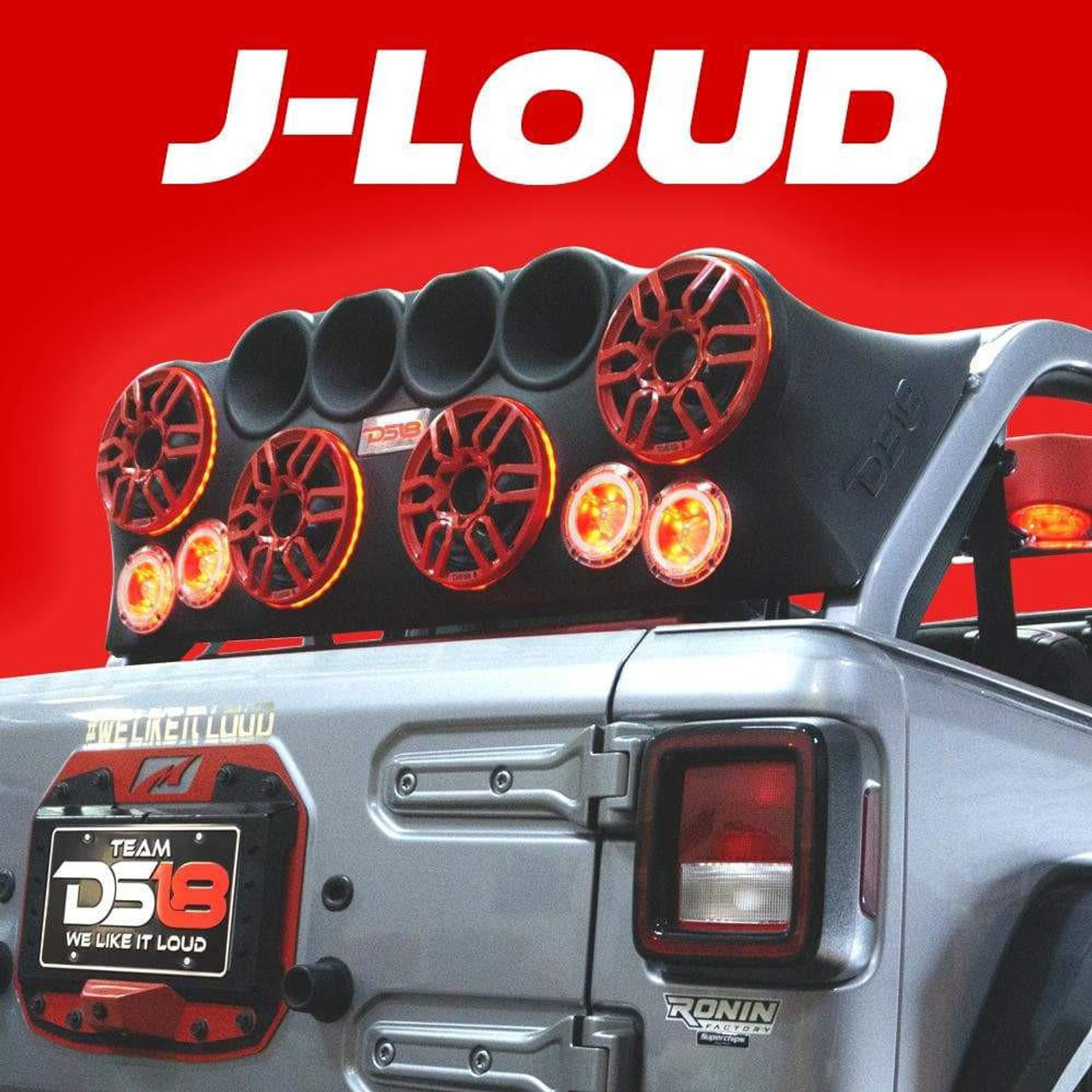 ds18 jeep jk sound bar