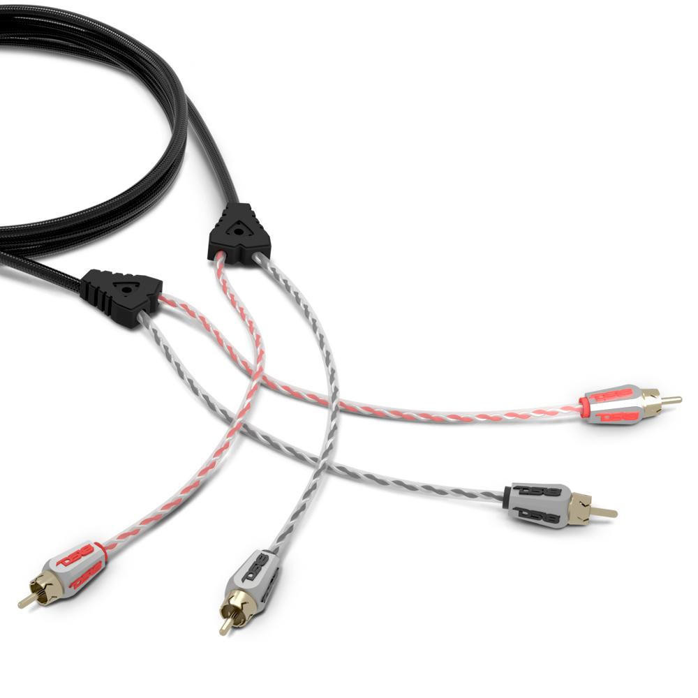 SME ENGLAND RCAケーブル 110cm DS18 HQRCA-6FT Dual Twist RCA Cable - 6 Ft Long