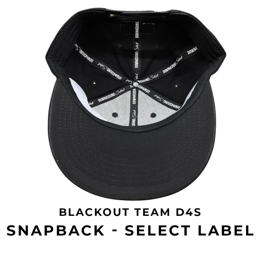 DOWN4SOUND | TEAM D4S BLACKOUT SELECT LABEL SNAP BACK SLIGHT