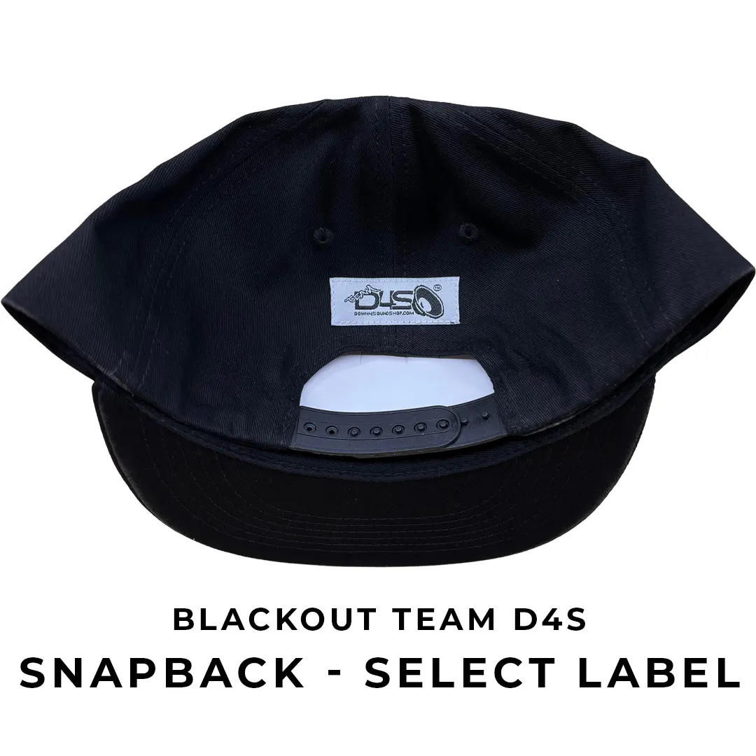 DOWN4SOUND | TEAM D4S BLACKOUT SELECT LABEL SNAP BACK SLIGHT