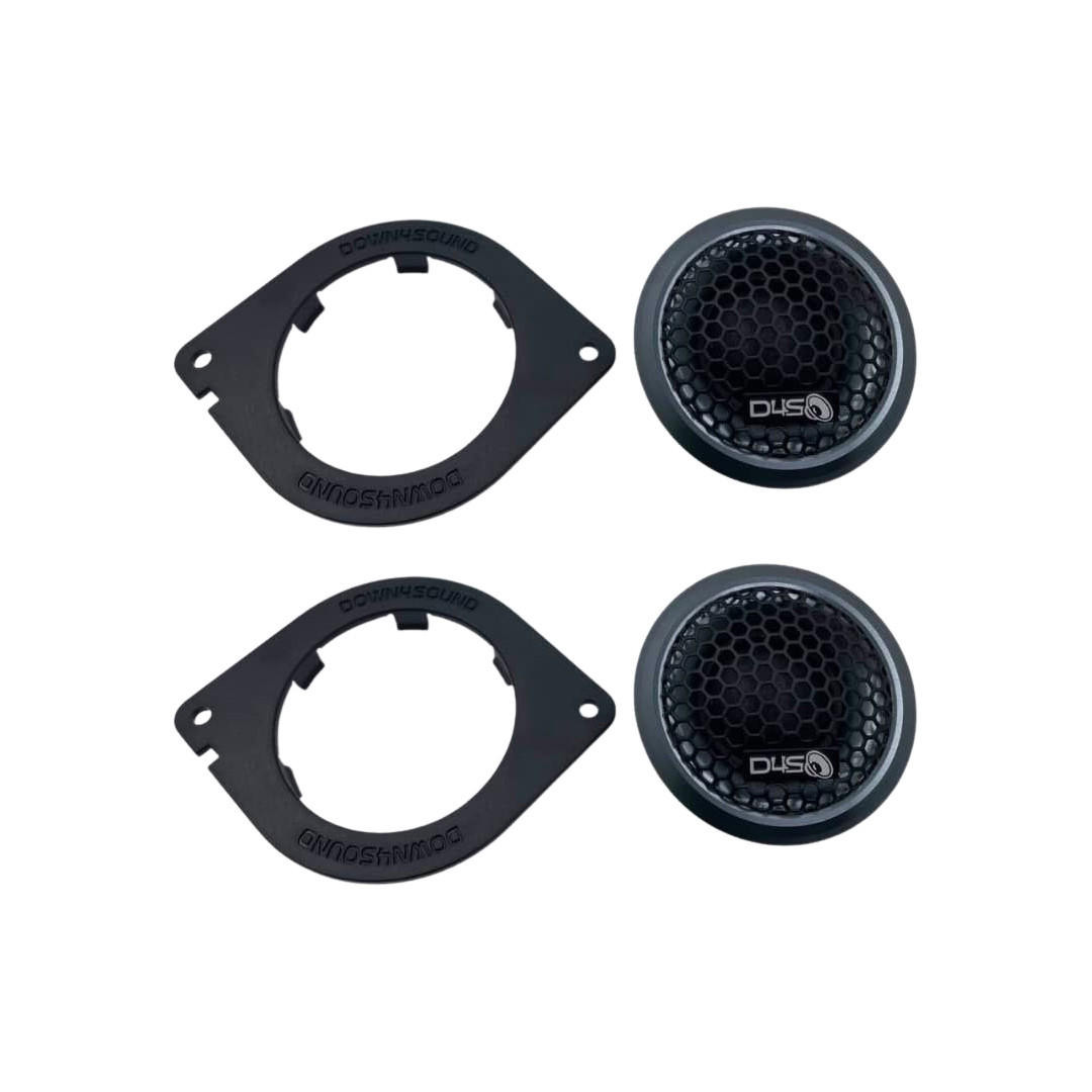 DOWN4SOUND JFX652S - 6.5 INCH 2 WAY CAR AUDIO SPEAKERS - 300W RMS