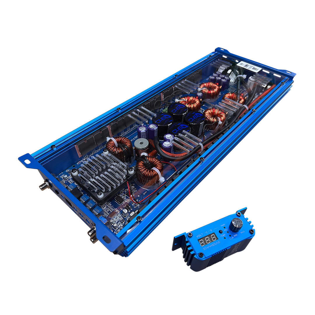 DOWN4SOUND | JP23 V1.5 ELITE BLUE | 2300W RMS AMPLIFIER