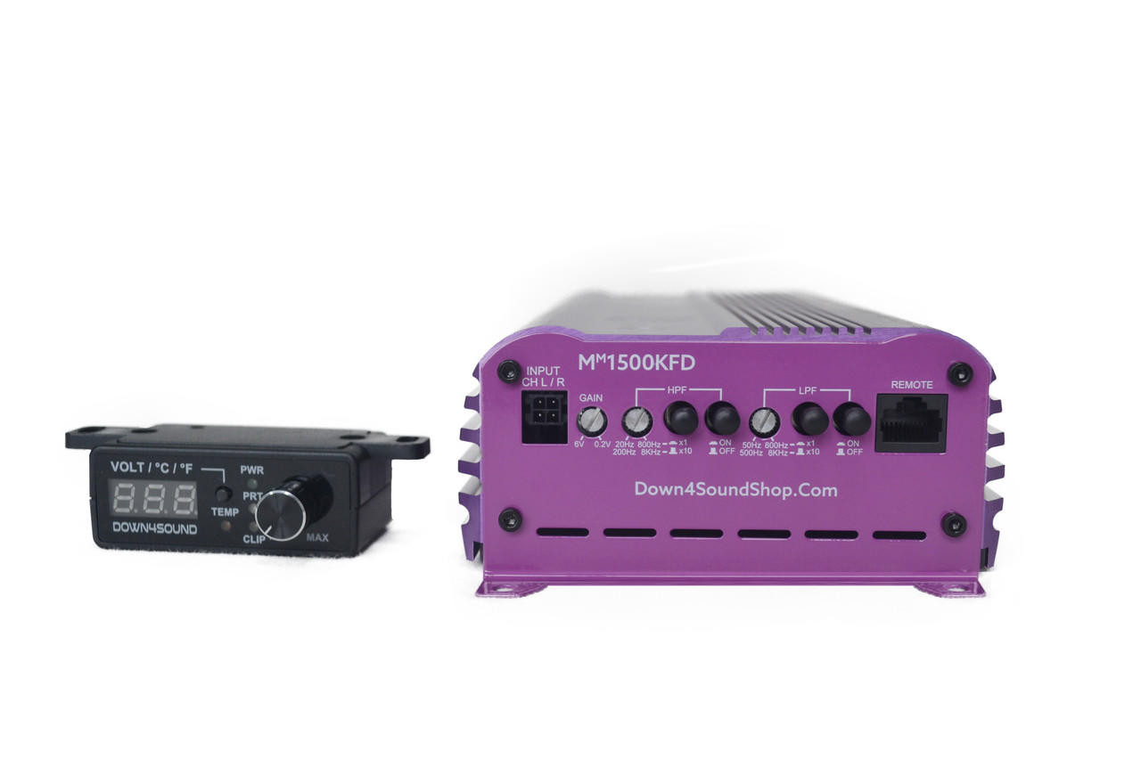 Down4Sound MM1500KFD (MINI MAXX) - PURPLE | 1500W RMS MINI FULL 