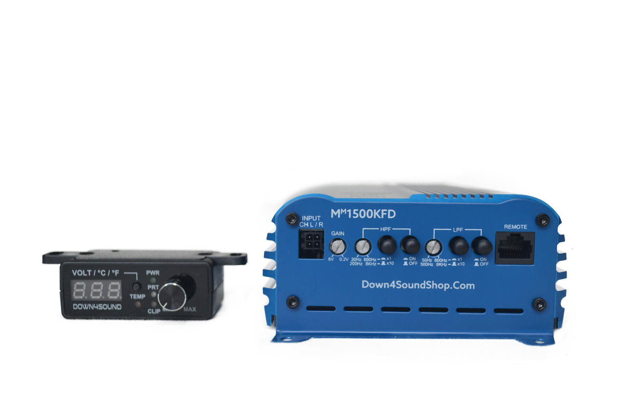 DOWN4SOUND MM1500KFD (MINI MAXX) - BLUE | 1500W RMS MINI