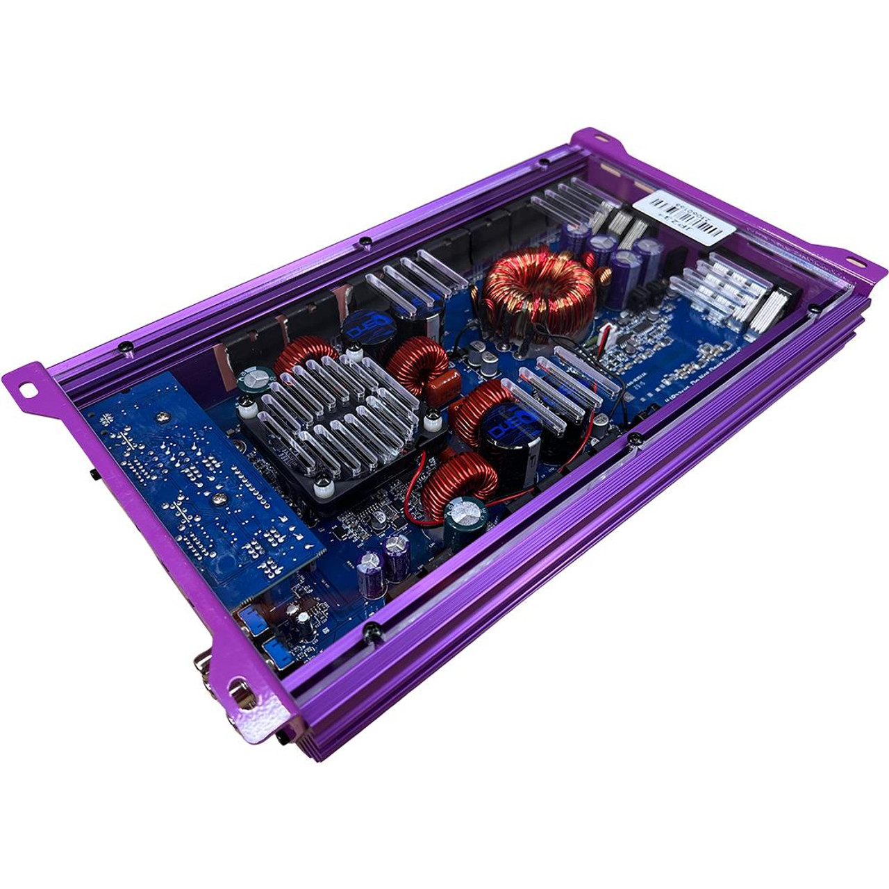 DOWN4SOUND JP234 PURPLE 2000W 4CH AMPLIFIER Down4Sound Shop