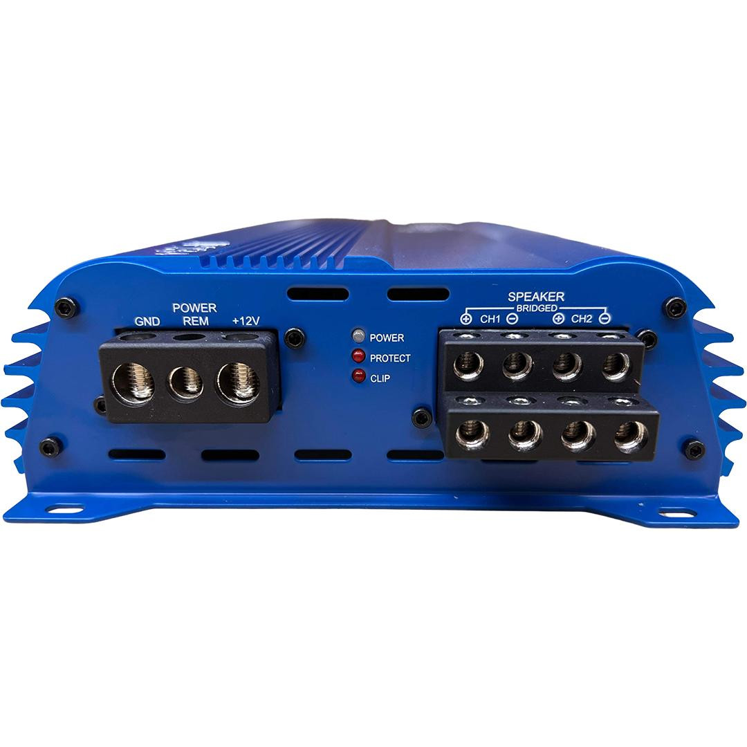 DOWN4SOUND JP234 - BLUE | 2000W 4CH AMPLIFIER - Down4Sound Shop