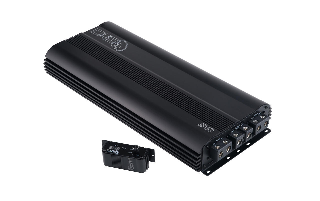 DOWN4SOUND JP63 BLACK | 6300W RMS AMPLIFIER - Down4Sound Shop