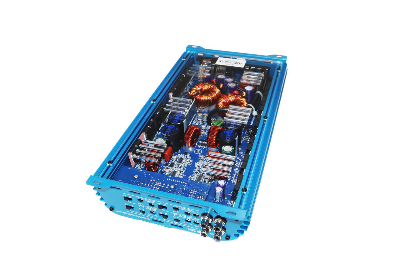 DOWN4SOUND JP284 - BLUE | 3000W 4 Channel Amplifier