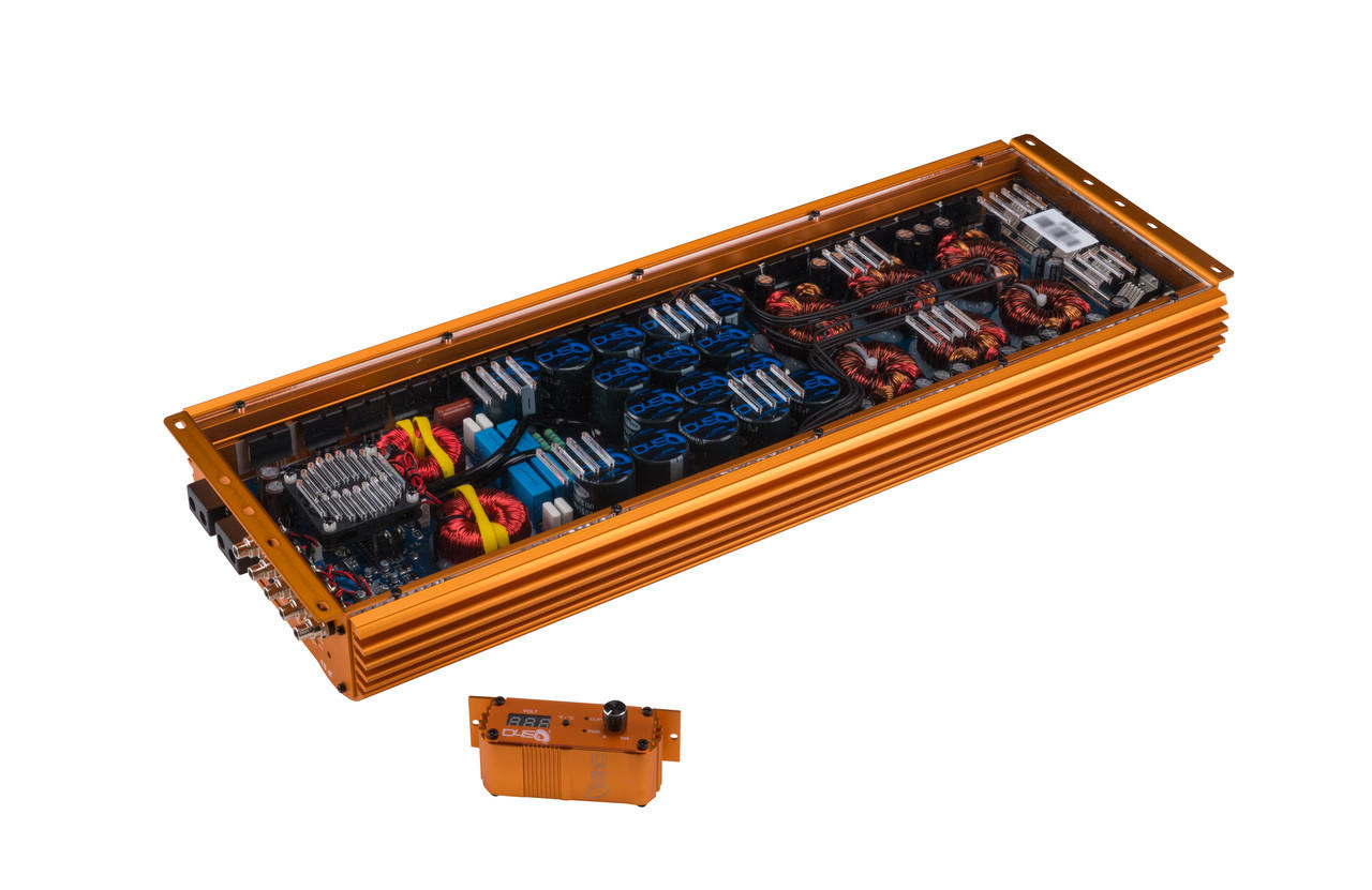 DOWN4SOUND JP83 ORANGE | 8300W RMS AMPLIFIER - Down4Sound Shop