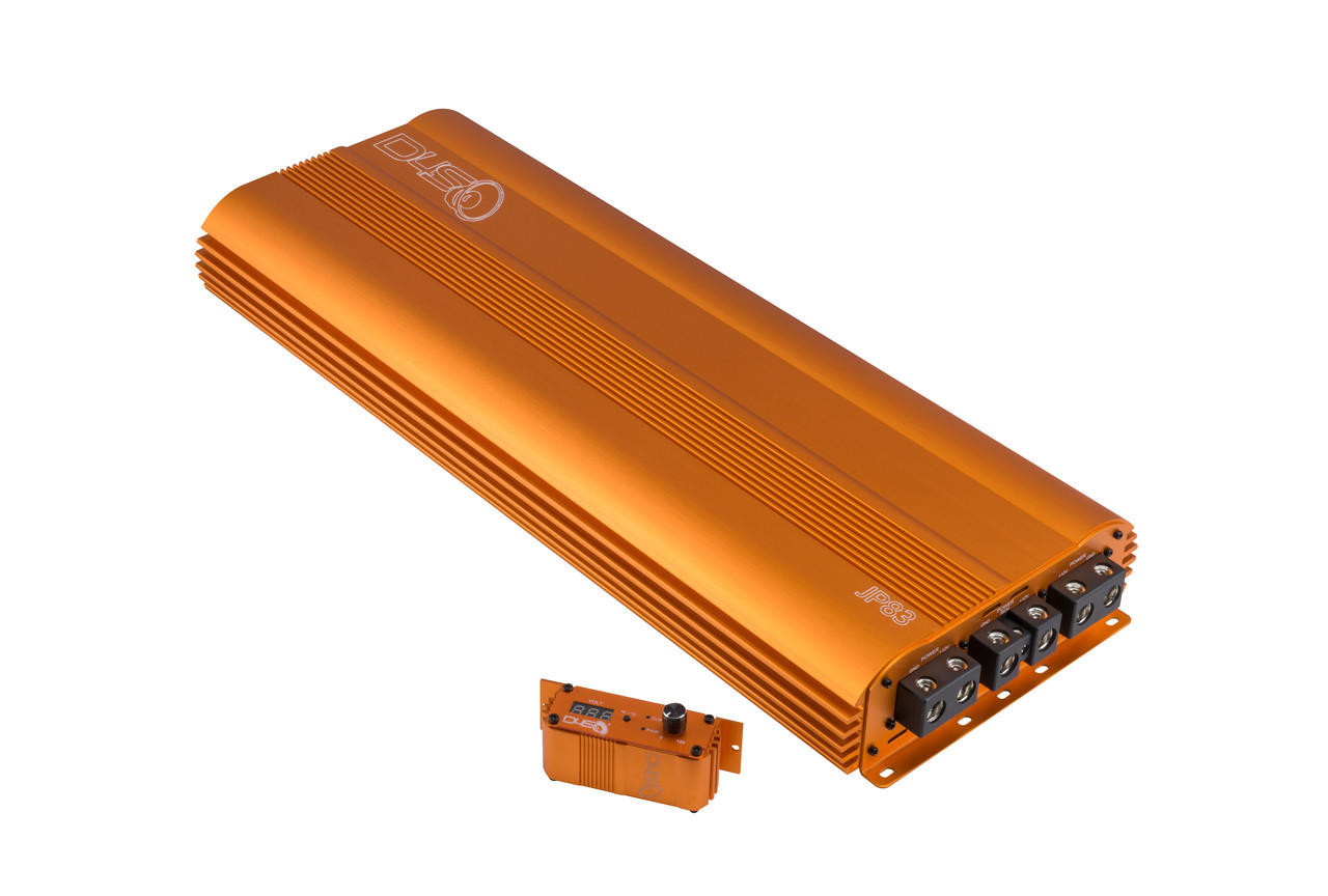 DOWN4SOUND JP83 ORANGE | 8300W RMS AMPLIFIER - Down4Sound Shop