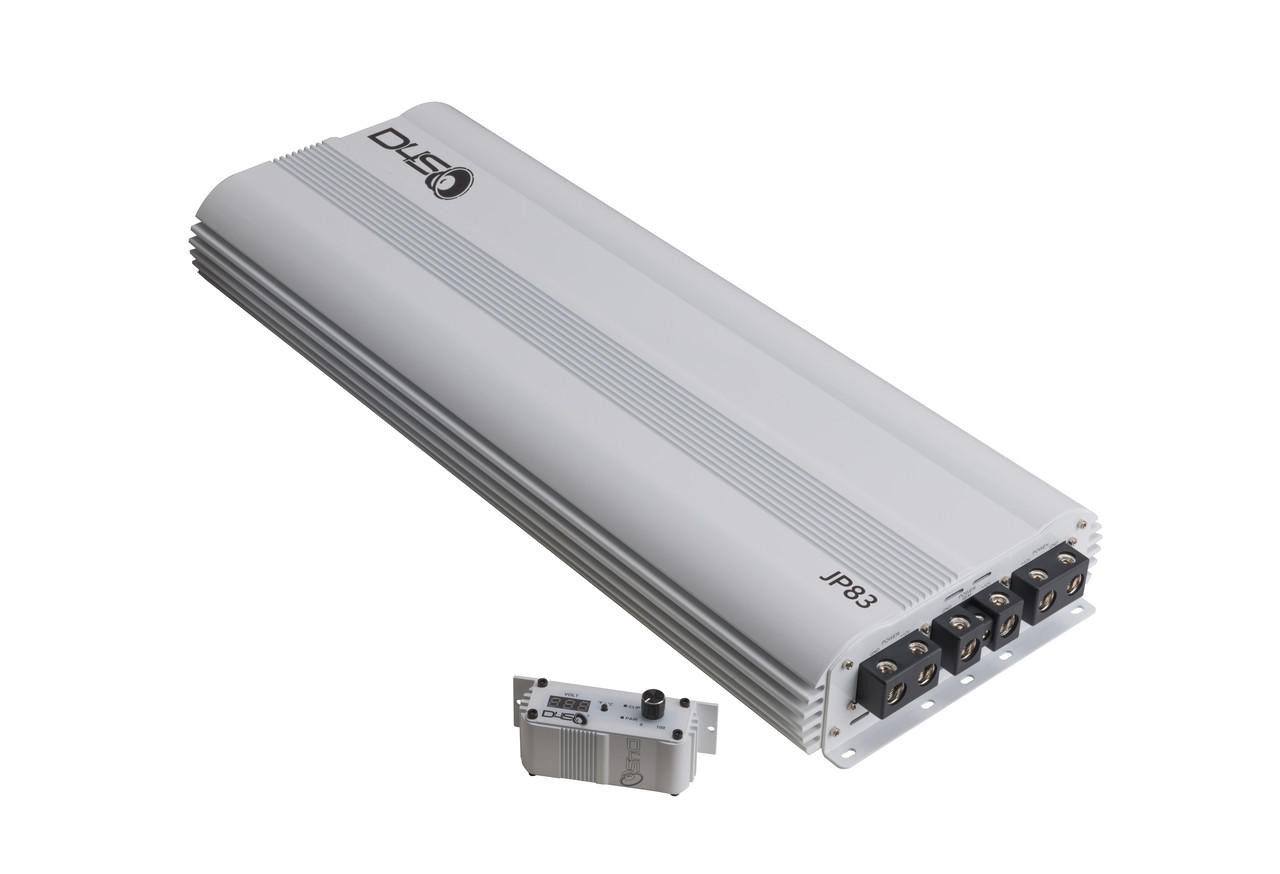 DOWN4SOUND JP83 WHITE GLOSS | 8300W RMS AMPLIFIER - Down4Sound Shop