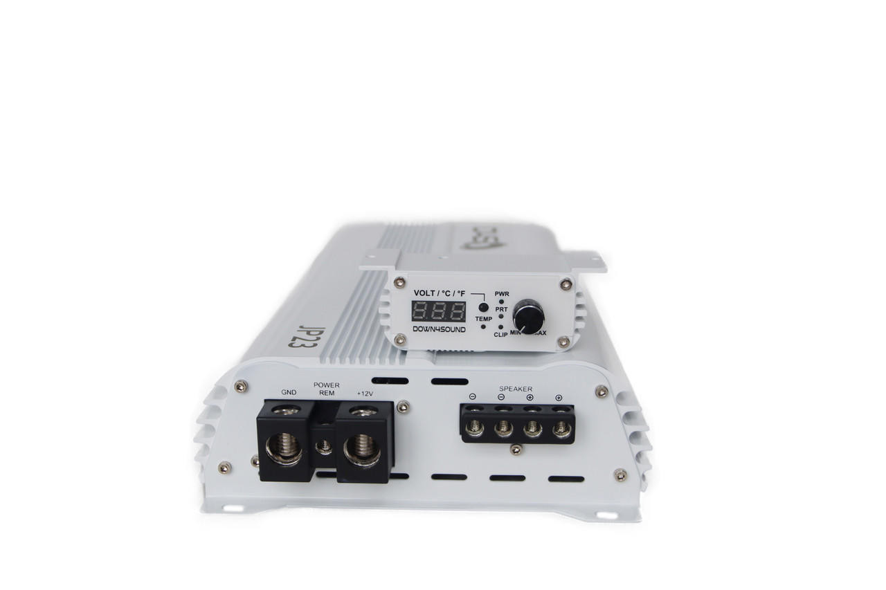 DOWN4SOUND JP23 V2 - WHITE GLOSS | 2800W RMS AMPLIFIER