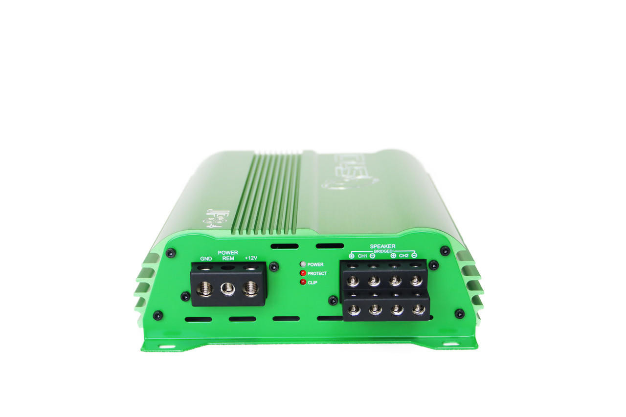 DOWN4SOUND JP84 - GREEN | 400W RMS 4CH AMPLIFIER - Down4Sound Shop