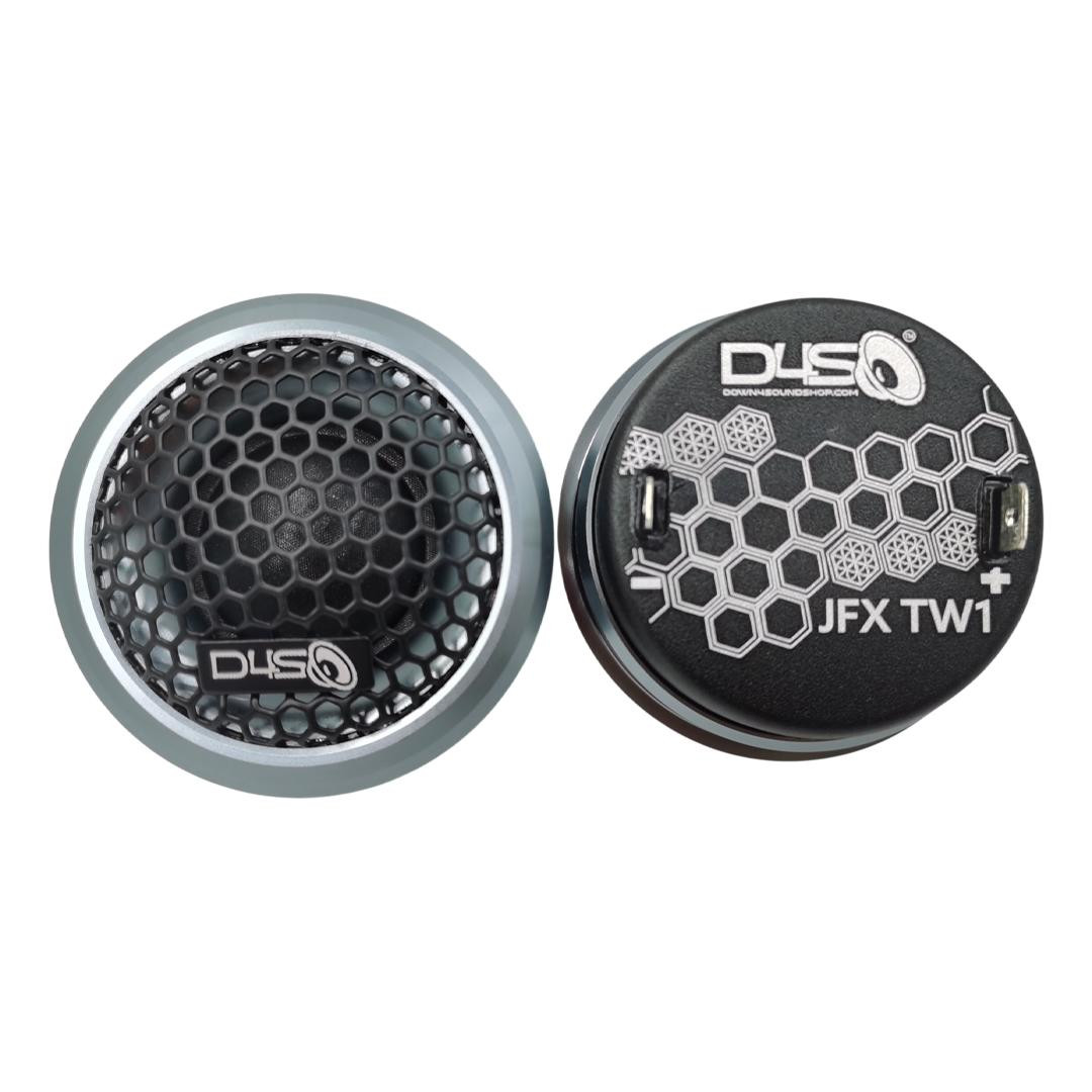 Par De Tweeters De Cúpula Ultra Potentes 120W (4Ω) Para Sistema De Audio Universal