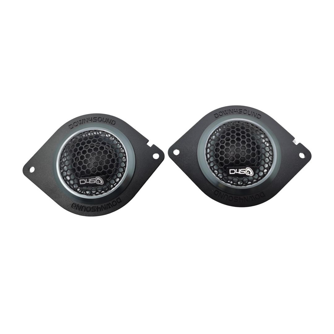 DOWN4SOUND | JFXTW1 - 1 INCH CAR AUDIO SILK DOME TWEETERS - 100W