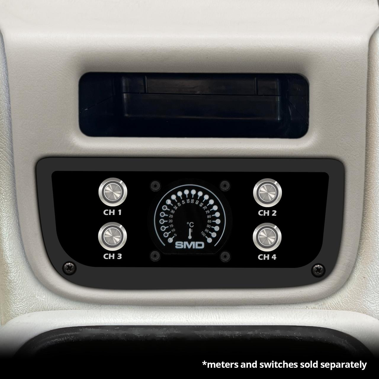 99-02 GM Full-Size Truck Center Console Switch Panel – 1 SMD Meter