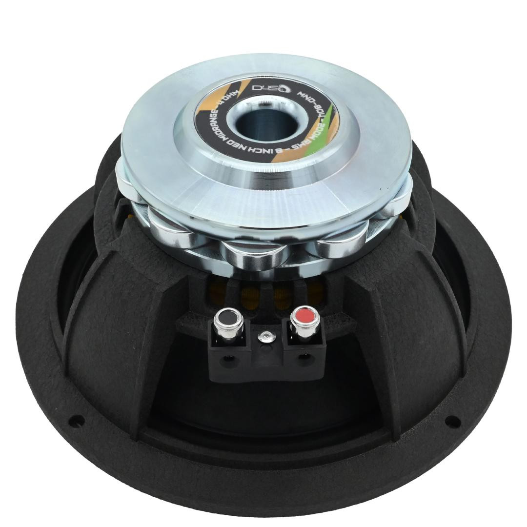 「Don't STEAL」 nanosounds DOWN4SOUND D4S-MND804 Neo+ Speaker - 8 Inch, 200W RMS, 4 Ohm