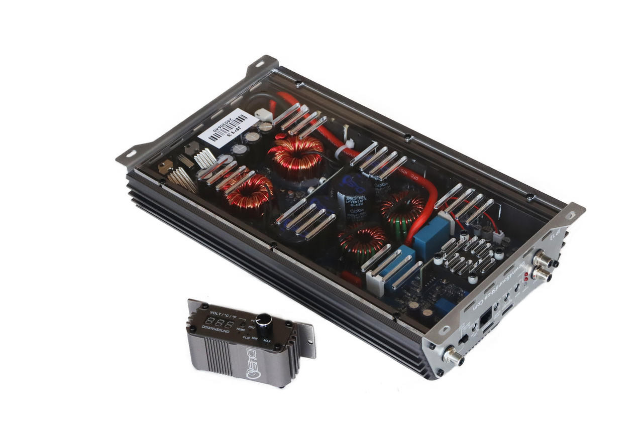 DOWN4SOUND JP13 GRAY | 1300W RMS AMPLIFIER - Down4Sound Shop
