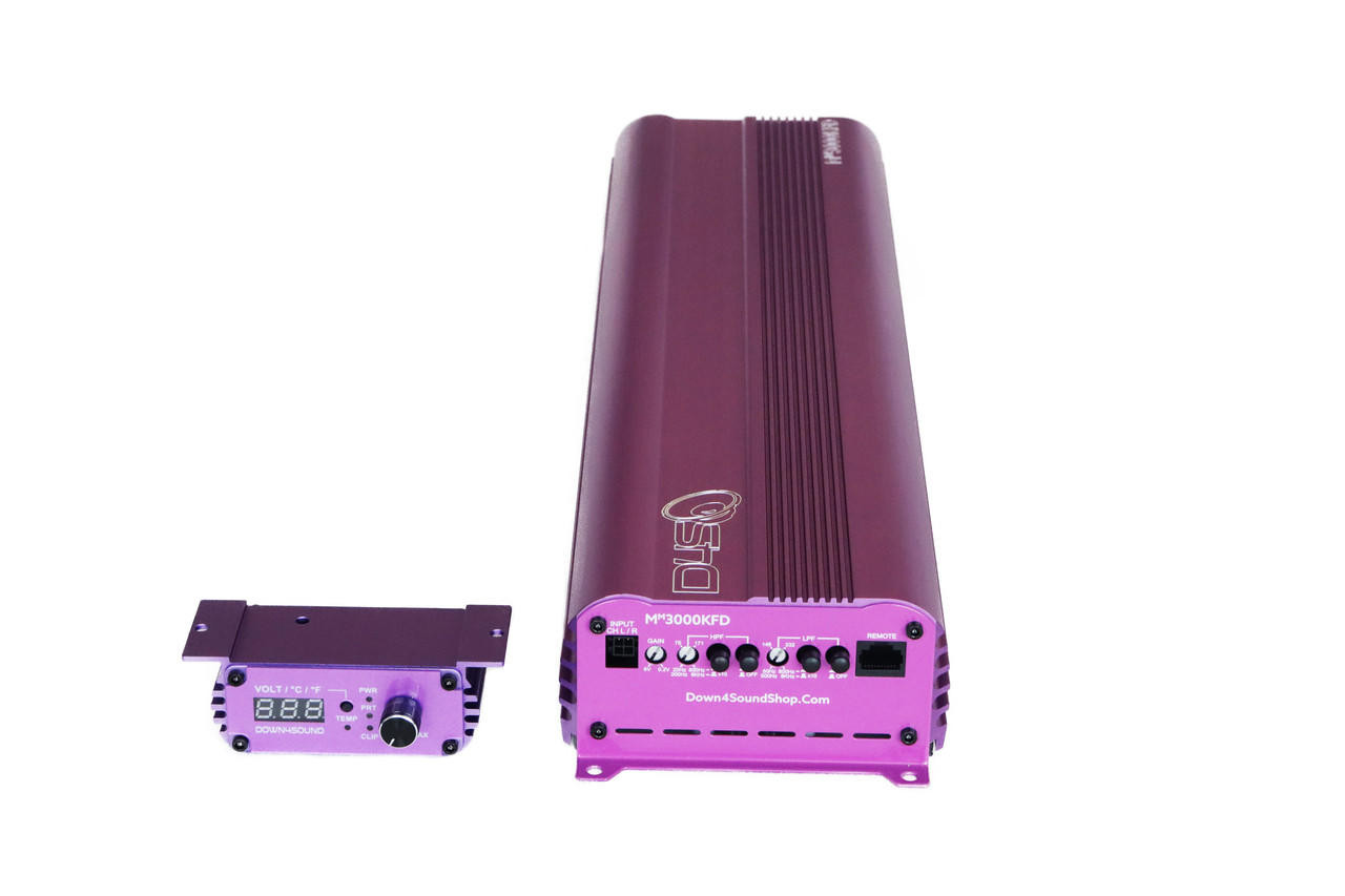 ミトコンドリアTEN    &.  Strong. & Happy DOWN4SOUND MM3000KFD (MINI MAXX) - PURPLE | 3000W RMS MINI