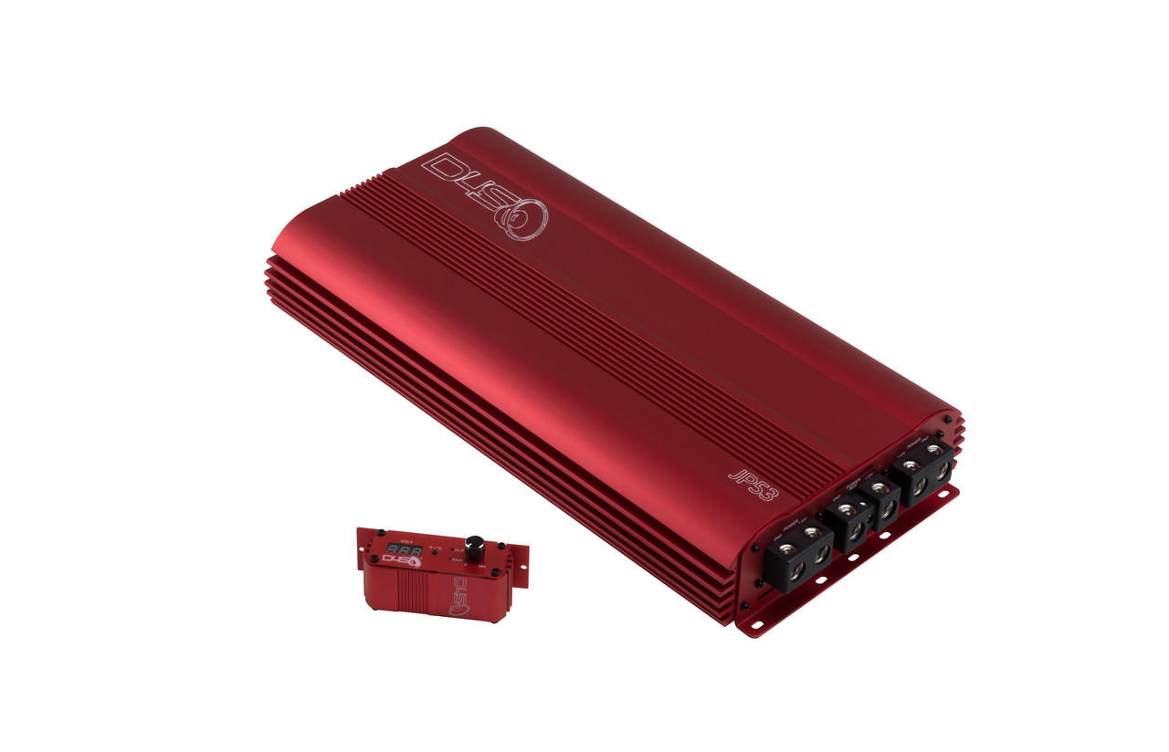 DOWN4SOUND | JP53 RED | 5300W RMS AMPLIFIER - Down4Sound Shop