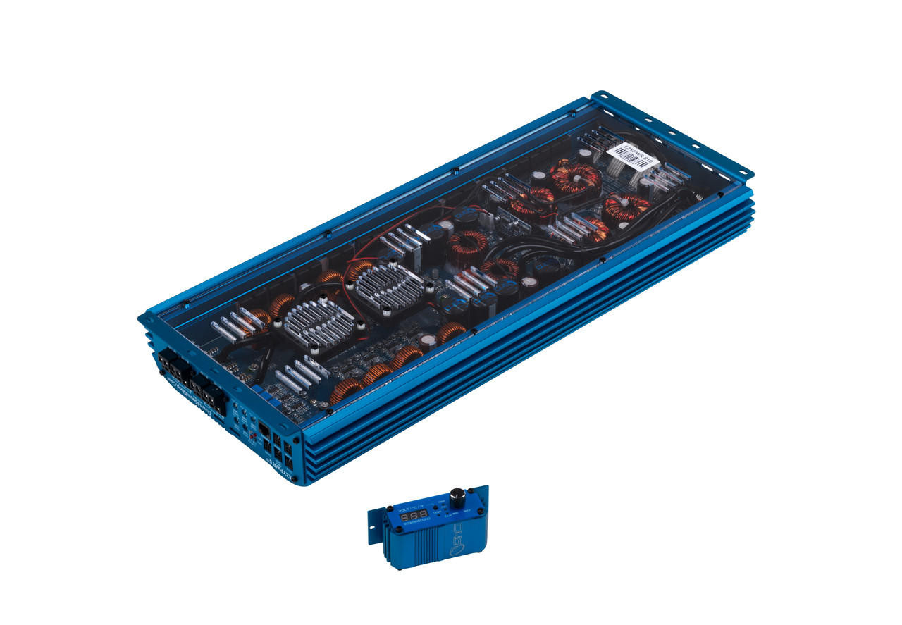 DOWN4SOUND EZYPWR 810 BLUE | 4000W RMS - 10 Channel Amplifier 