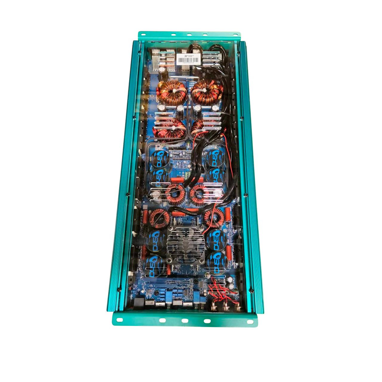 DOWN4SOUND JP 10.4 TEAL | 6000W RMS - 4 CHANNEL AMPLIFIER