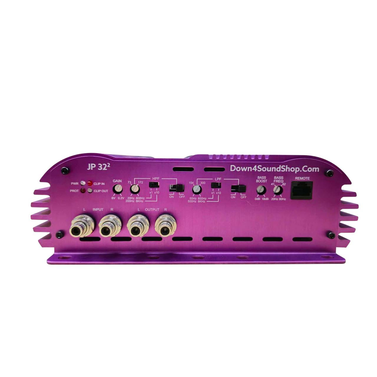 DOWN4SOUND JP322 PURPLE | 6000W RMS - 2 CHANNEL AMPLIFIER